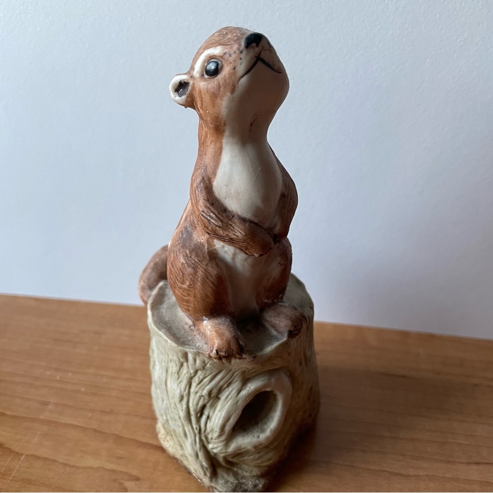 Vintage Chipmunk Figurine - Beachcombers International 1980 Ft. Myers FL